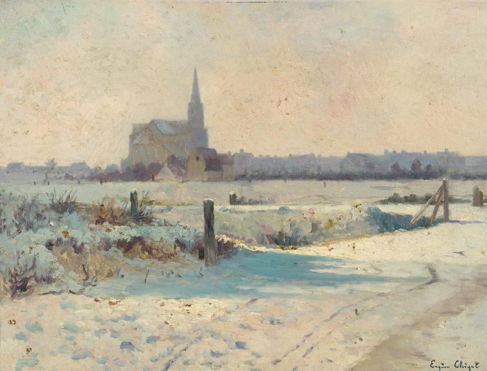 Eugène Chigot comparable auction result: eug ne henri alexandre chigot