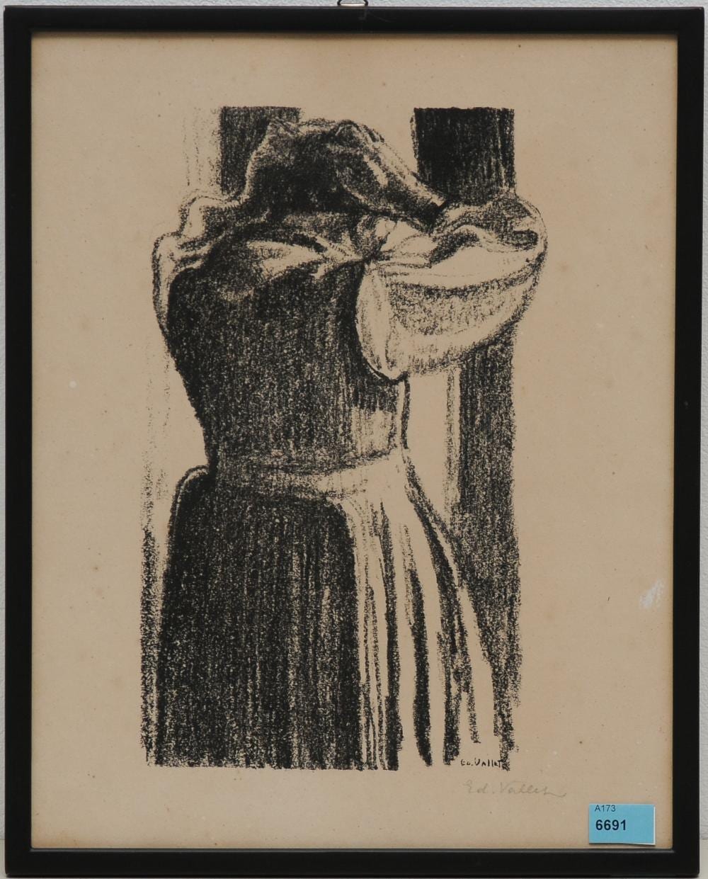 Edouard Vallet comparable auction result: edouard vallet