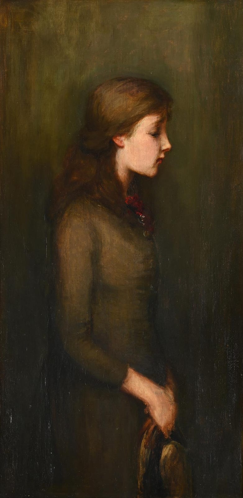 George Paul Chalmers comparable auction result: george paul chalmers british 1833 1878 portrait of a young girl