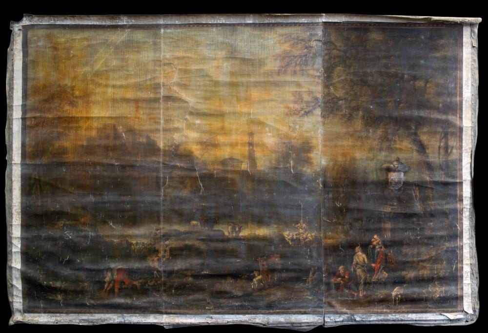 John Wootton comparable auction result: john wootton 1686 1764 a panoramic english landscape