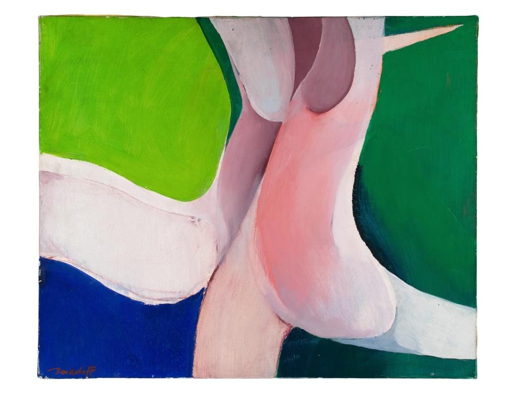 Georgi Daskaloff comparable auction result: georgi daskaloff 1923 2005 bulgarian an abstract composition