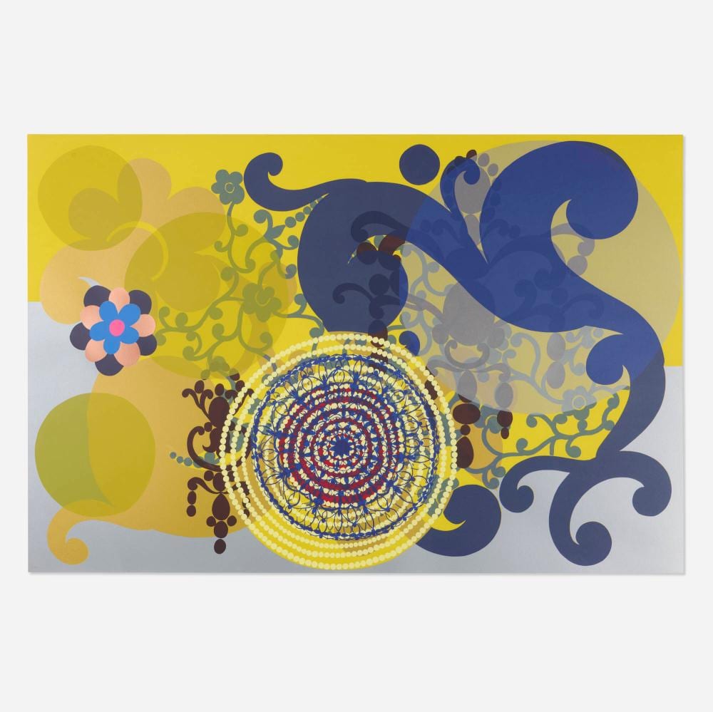 beatriz milhazes cabeca de mulher · Rago Arts and Auction Center · 2024-06-04 Beatriz Milhazes comparable auction result: beatriz milhazes cabeca de mulher