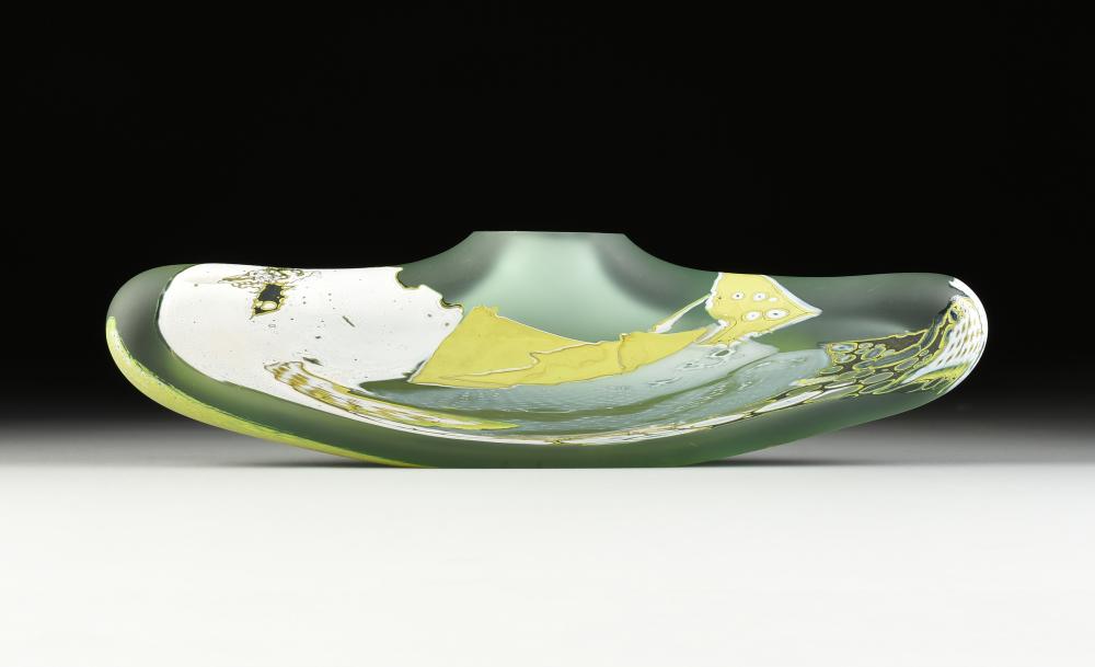 JOEL PHILLIP MYERS (American b. 1934) AN ART GLASS VASE, "Untitled," 1990s sold by Simpson Galleries, LLC, lot 308 — auction record photograph