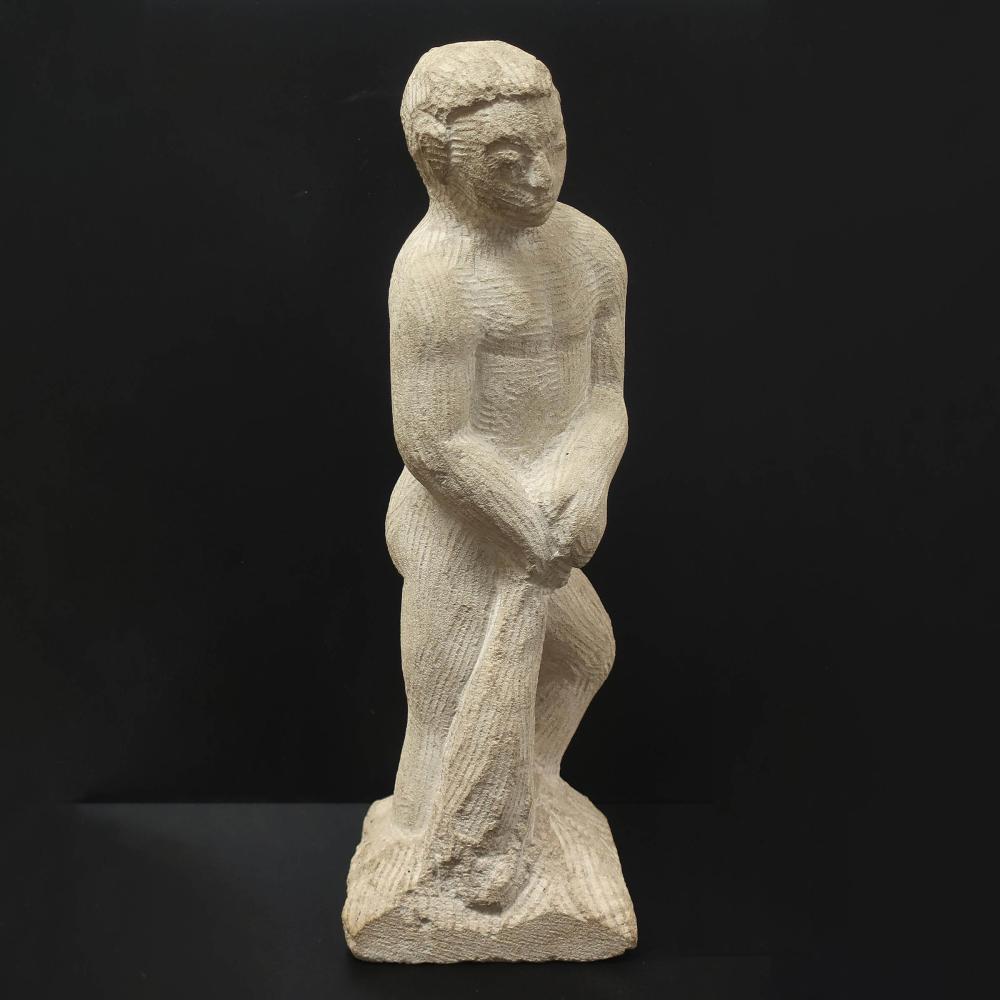 Elford Bradley Cox comparable auction result: elford bradley cox canadian 1914 2003 male figure