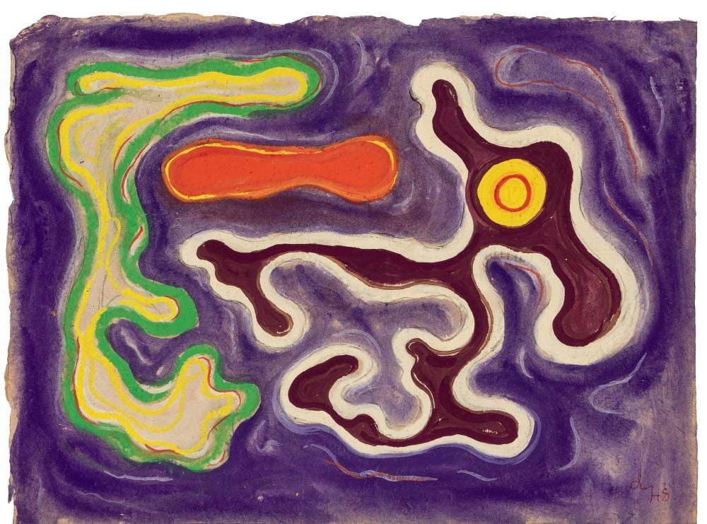Gillo Dorfles comparable auction result: gillo dorfles trieste 1910 milano 2018 untitled 1948