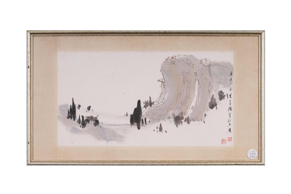 Lui Shou Kwan (1919 - 1975), Scenery of Hong Kong sold by Holly's Auctions, lot 13 — auction record photograph