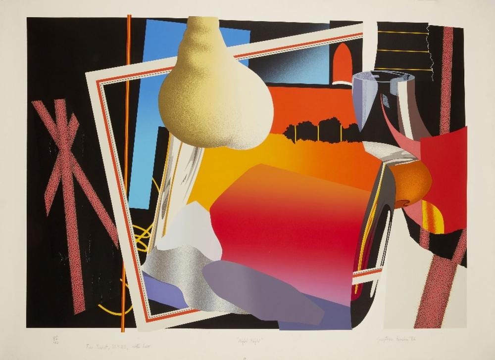 Gwyther Irwin comparable auction result: gwyther irwin night flight 1986