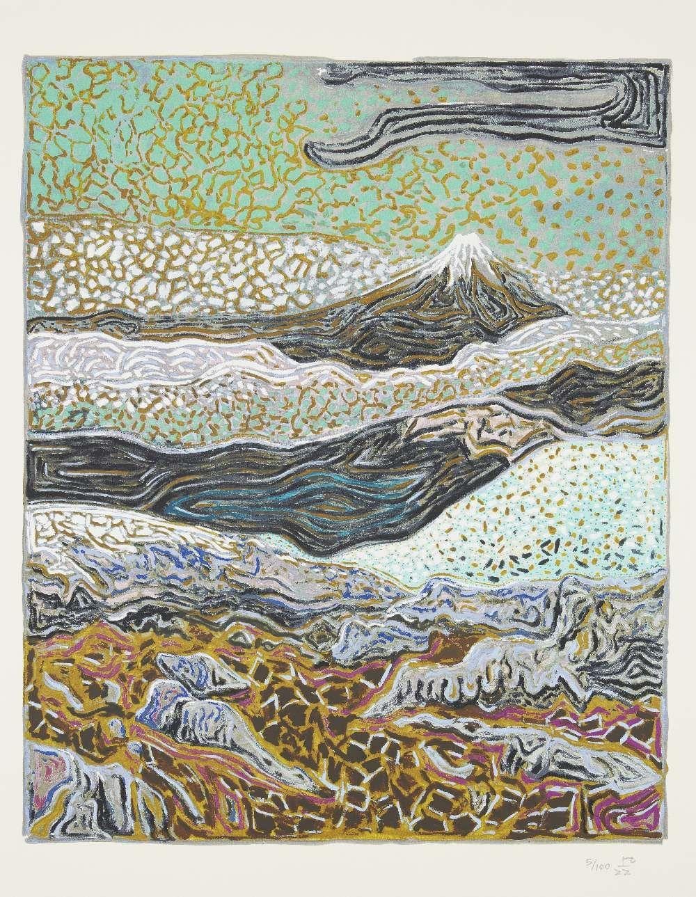 Billy Childish comparable auction result: billy childish volcano 2022
