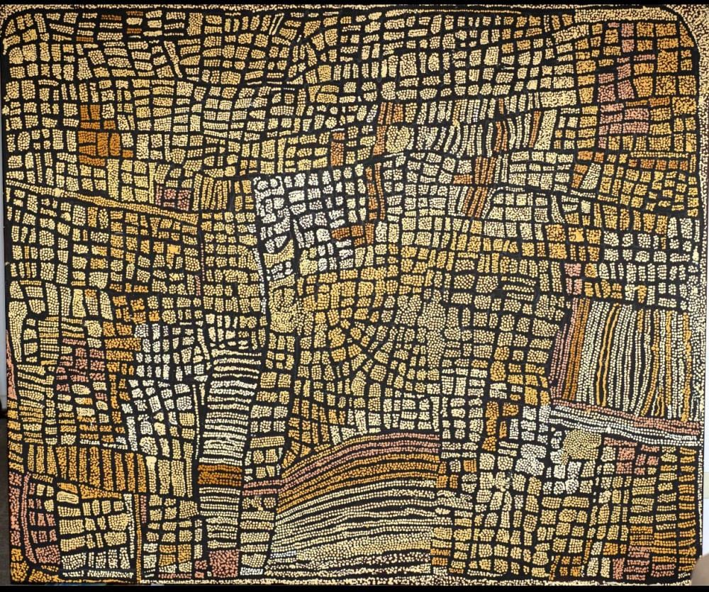 Naata Nungurrayi comparable auction result: naata nungurrayi 1932 marrapinti