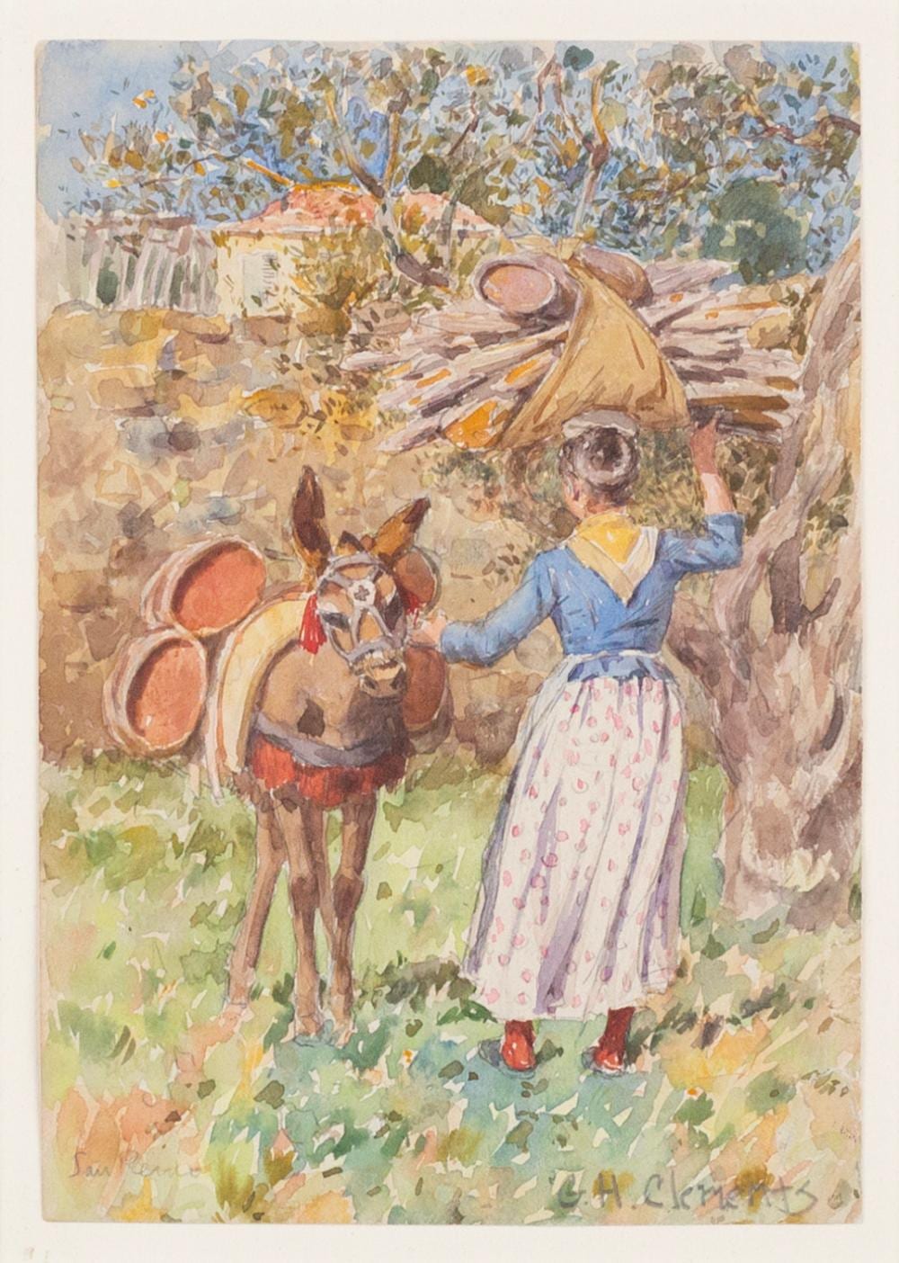 George Henry Clements comparable auction result: george henry clements american 1854 1935