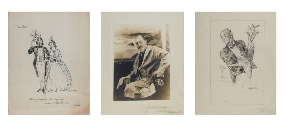 Paul Ashbrook comparable auction result: paul ashbrook american 1867 1949 three works on paper photograph h 13 3 4 in w 10 1 4 in drawings h 14 1 4 in w 11 1 4 in 3 pcs
