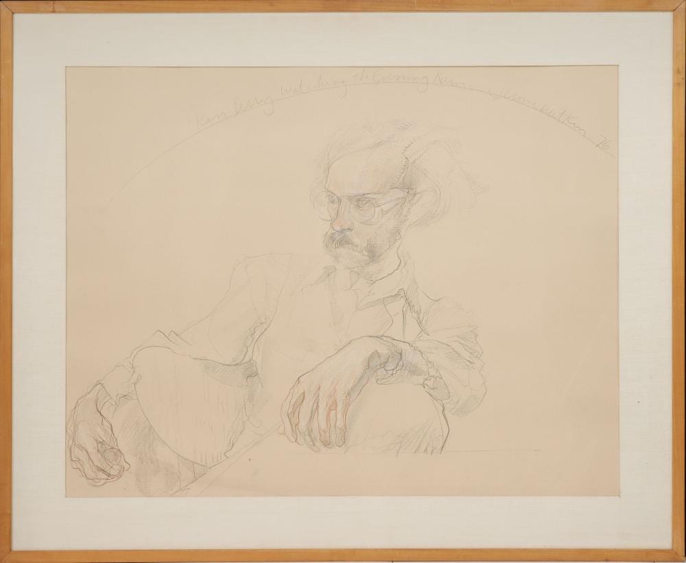 Jerome Witkin comparable auction result: jerome witkin born 1939 sketch on paper