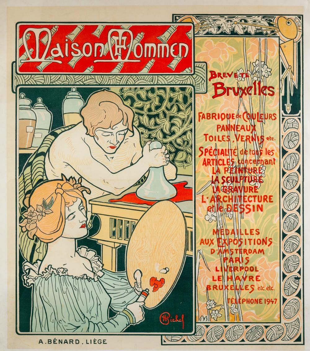 Charles (1874) Michel comparable auction result: charles michel 1874 1967 maison pommen bruxel