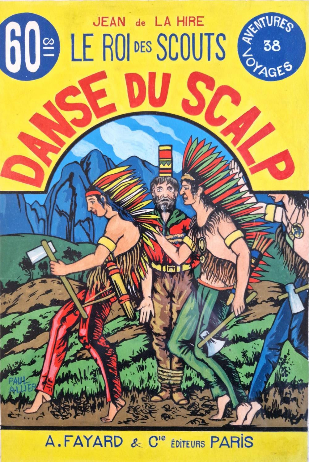 Paul Allier comparable auction result: paul allier 1883 1967 le roi des scouts la da