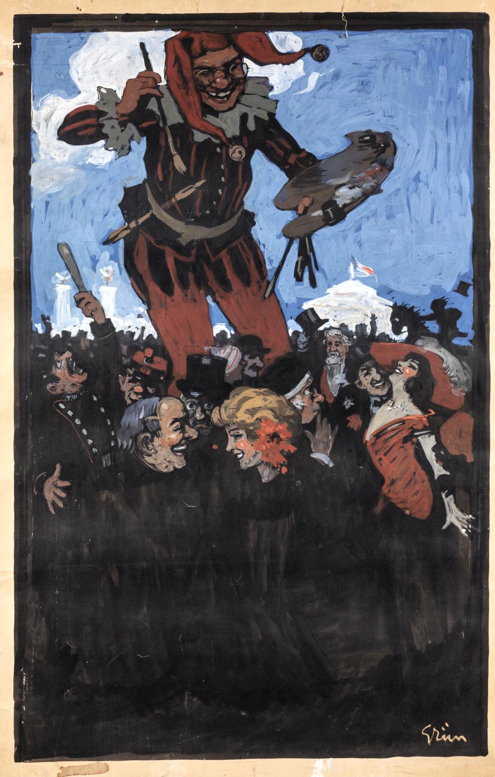 Jules Alexandre Grün comparable auction result: jules alexandre gr n 1868 1934 maquette origin