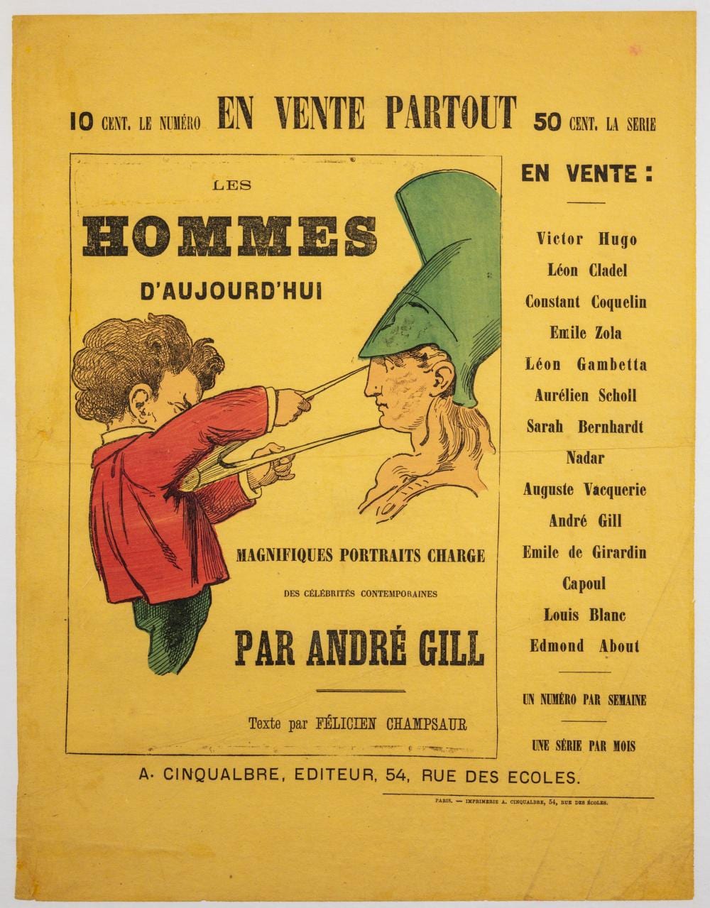 andr gill 1840 1885 les hommes d aujourd hui · Limoges Encheres · 2024-06-04 André Gill comparable auction result: andr gill 1840 1885 les hommes d aujourd hui