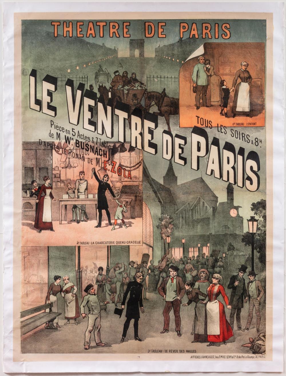 mile l vy 1826 1890 th tre de paris le vent · Limoges Encheres · 2024-06-05 Émile Lévy comparable auction result: mile l vy 1826 1890 th tre de paris le vent