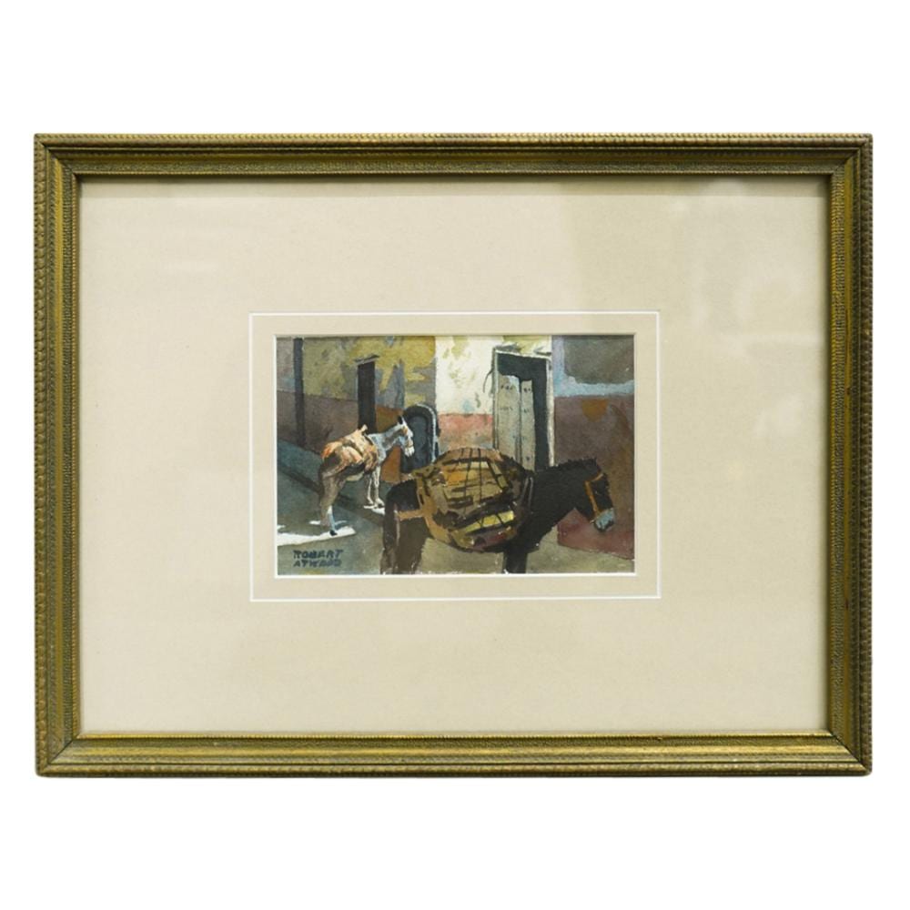 Robert Atwood comparable auction result: robert atwood american 1892 painting on paper
