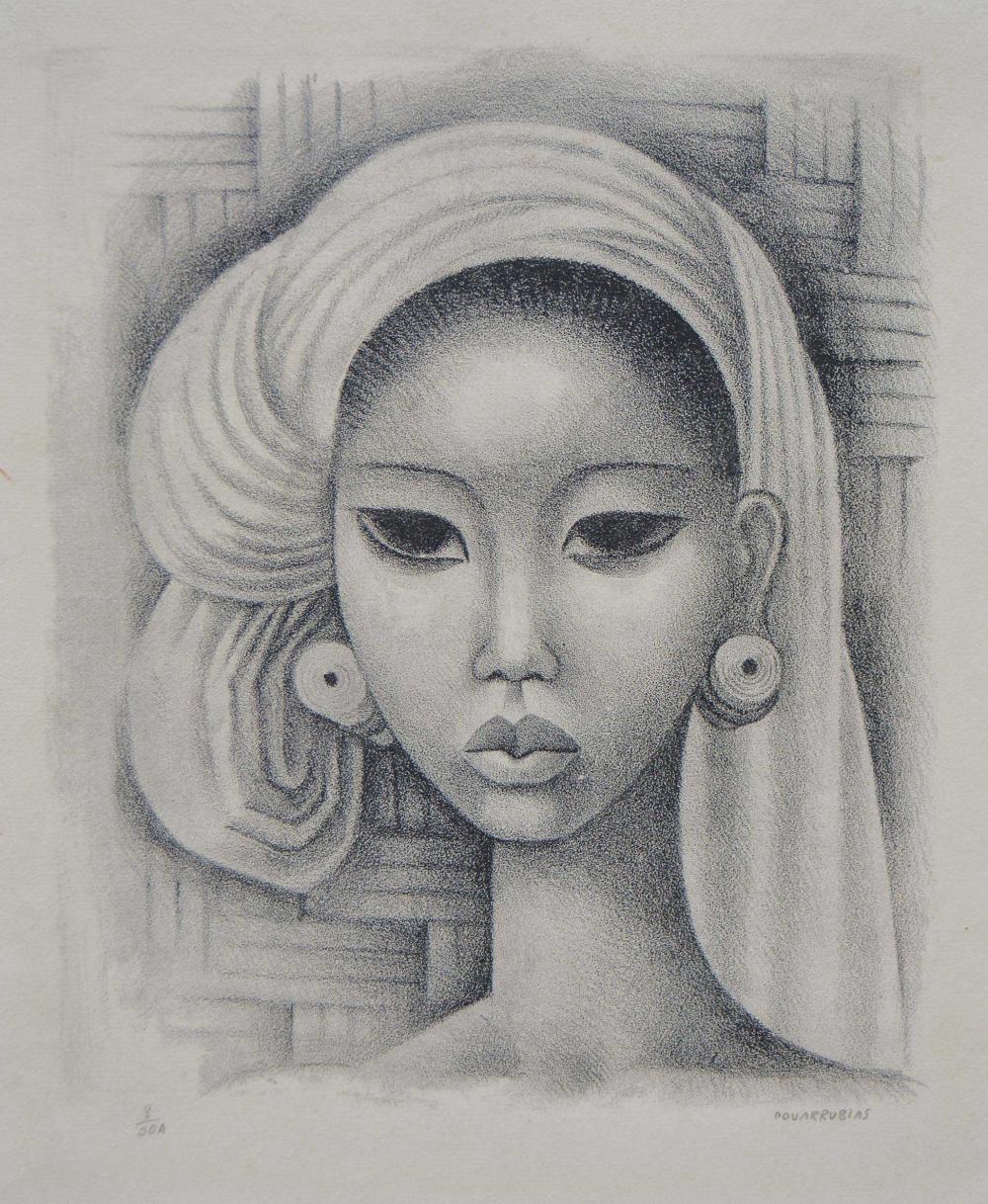 Covarrubias, Miguel; Head of Balinese Girl comparable sale