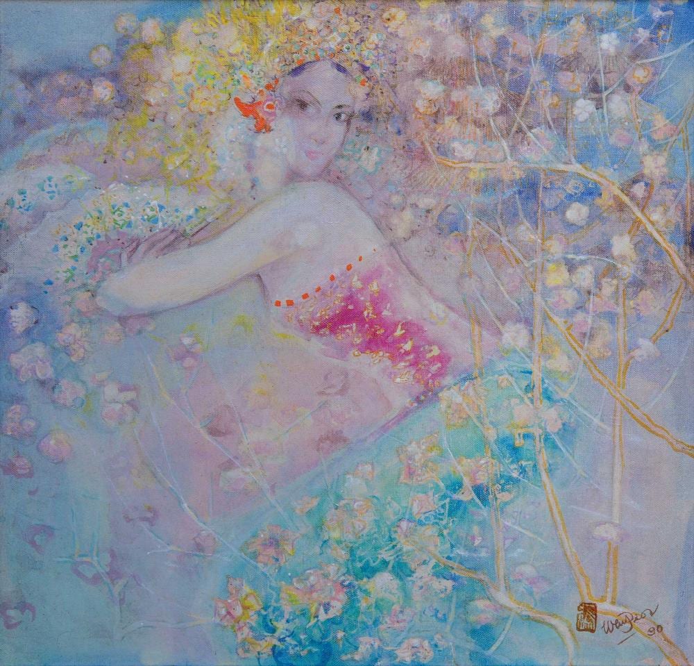 Wen Peor; Beautiful Balinese Dancer comparable sale