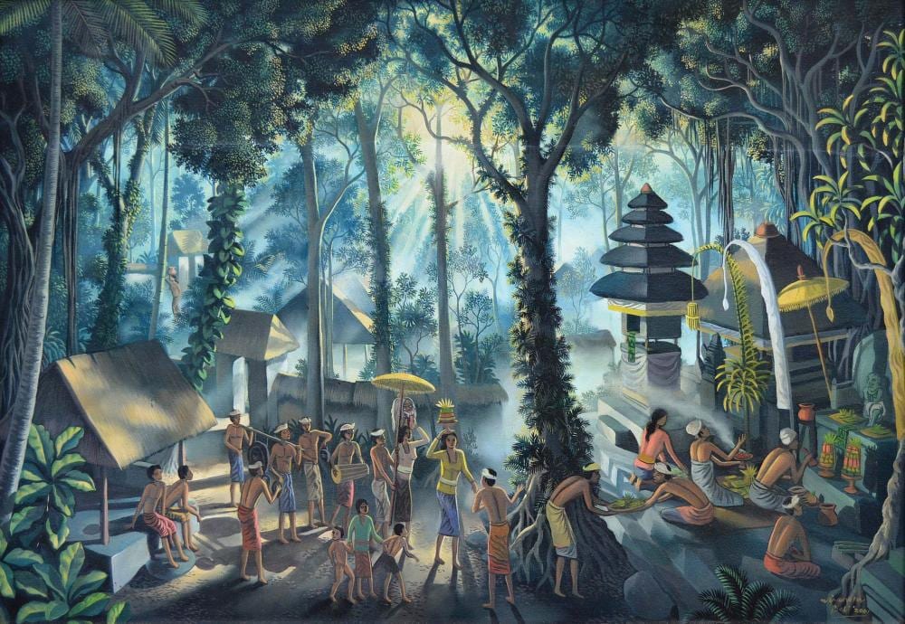 Wiranata, I Gusti Agung; Sacred Temple Procession comparable sale
