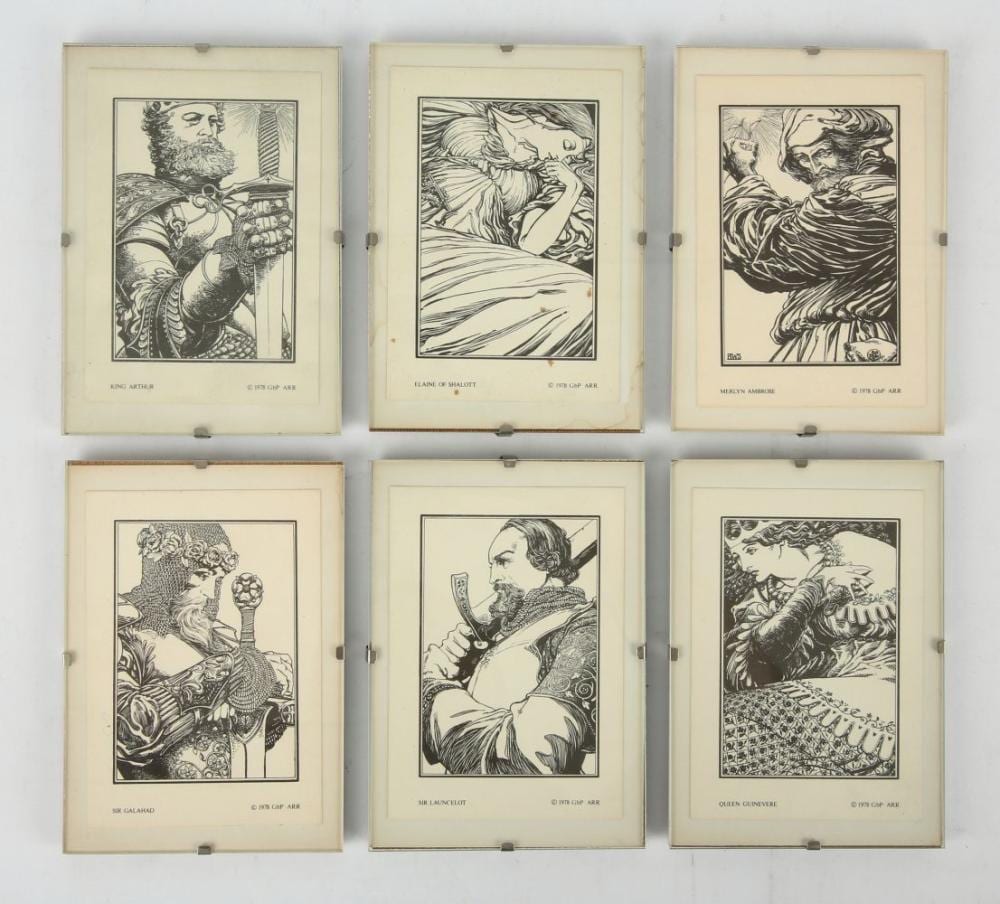 Barry Windsor-Smith comparable auction result: barry windsor smith excalibur portfolio a set of