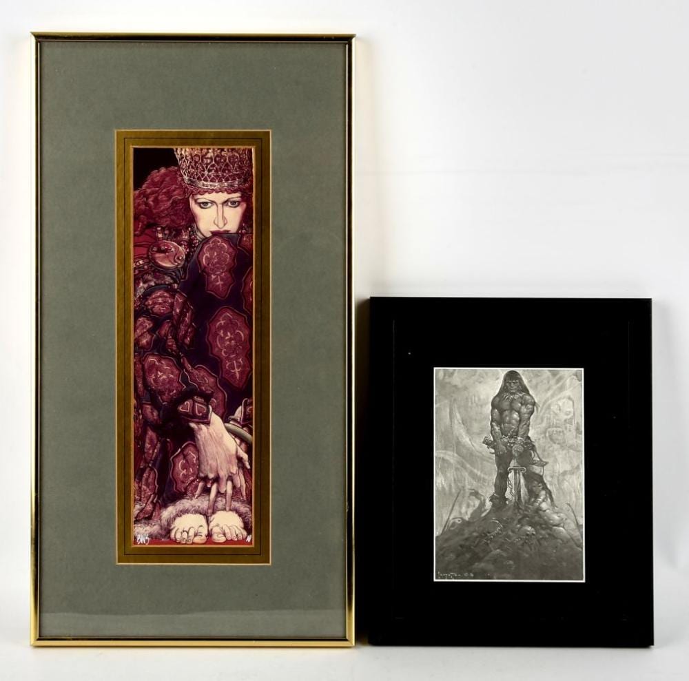 Barry Windsor-Smith comparable auction result: barry windsor smith morgana morgan le fay a fram
