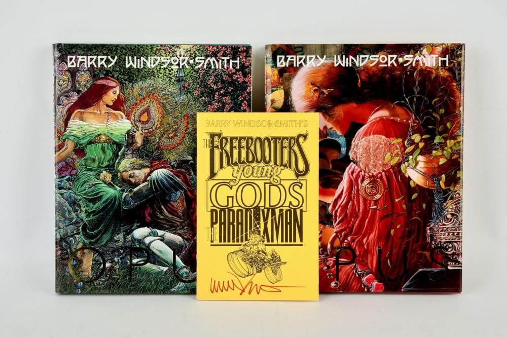 Barry Windsor-Smith comparable auction result: barry windsor smith a signed set of opus artbooks