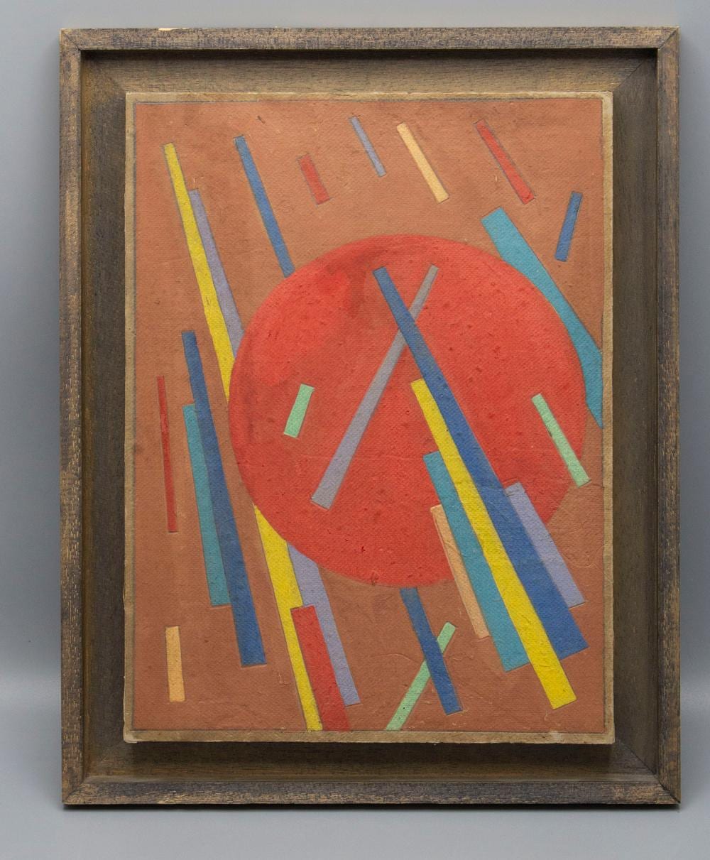 Nina Kogan comparable auction result: nina osipovna kogan st petersburg 1887 1942 leningrad composition supr matiste suprematischtische komposition wohl 1920er