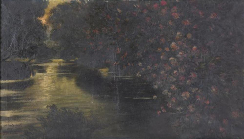 Antoni Ros I Guell comparable auction result: antoni ros i guell 1873 1954 landscape