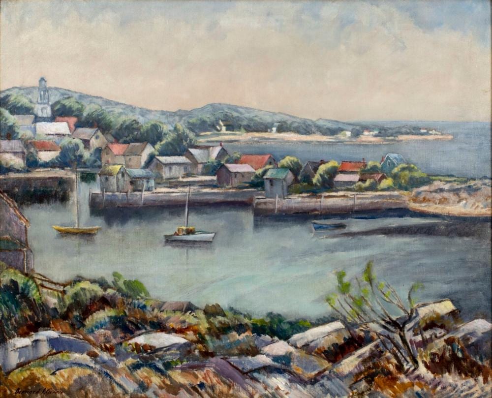 Bernard Green comparable auction result: bernard green ny russia 1887 1951 oil painting