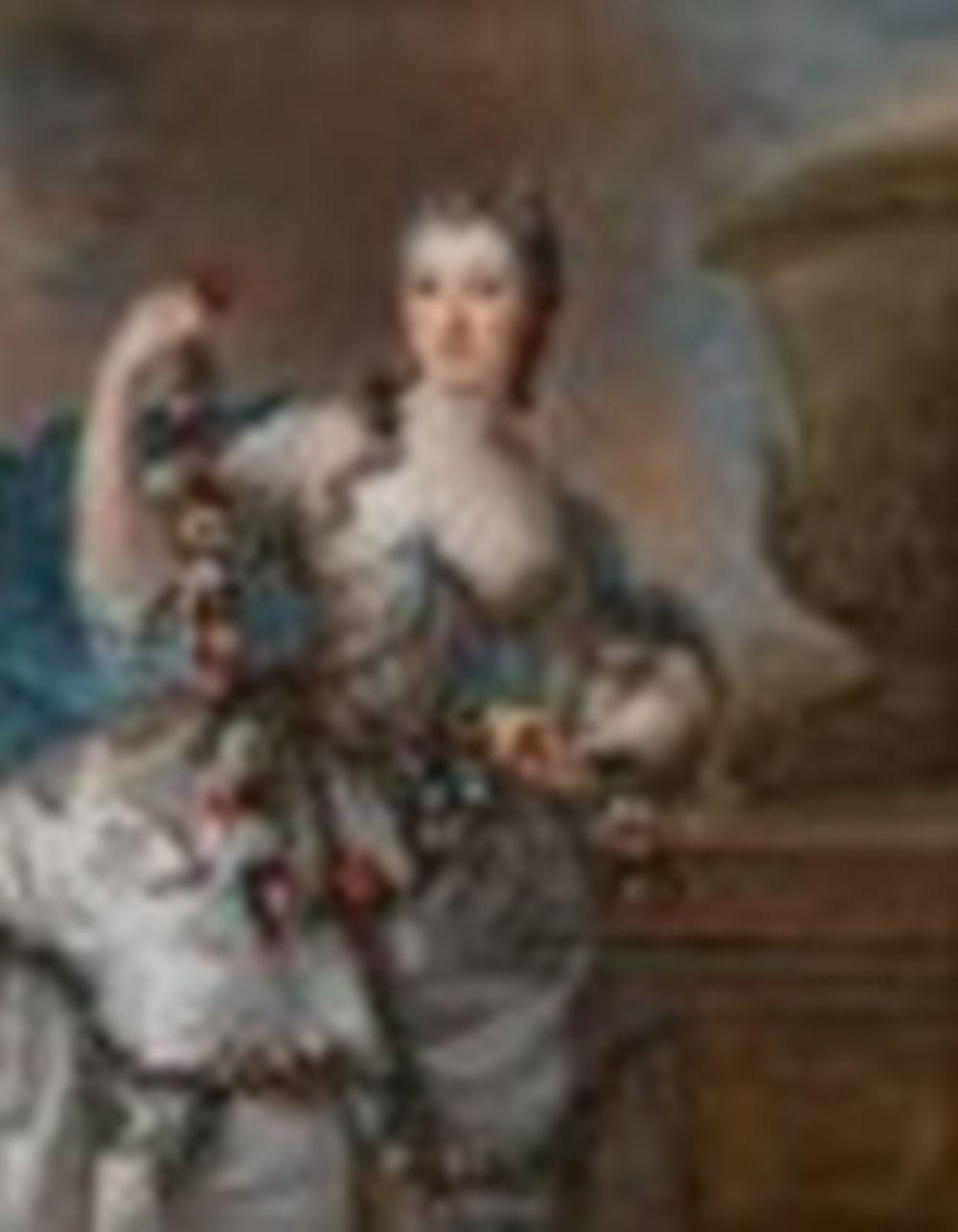 marianne loir paris 1715 1783 portrait d une femme en flore de trois qua · Christie's · 2024-06-14 Marianne Loir comparable auction result: marianne loir paris 1715 1783 portrait d une femme en flore de trois qua