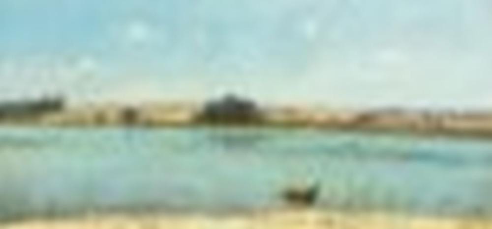 Paul Guigou comparable auction result: paul camille guigou villars 1834 1871 paris barques sur la durance huile