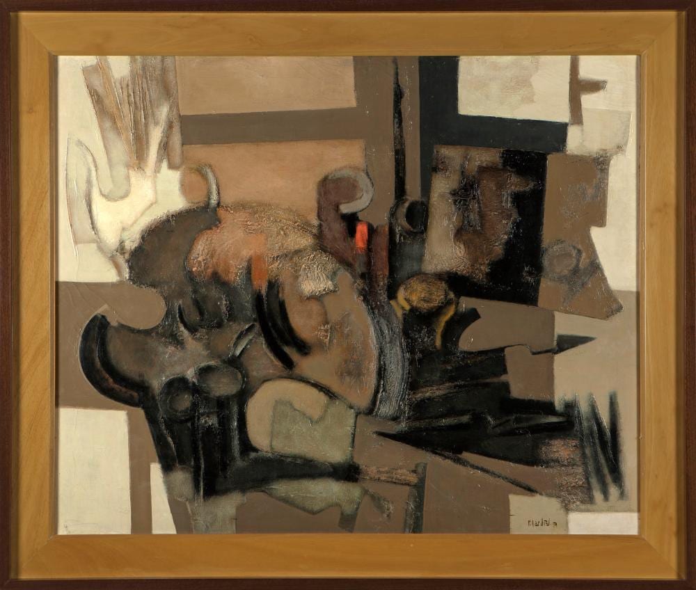 jos paredes jardiel madrid 1928 alicante 2000 abstraction · Bayeu Subastas · 2024-06-11 José Paredes Jardiel comparable auction result: jos paredes jardiel madrid 1928 alicante 2000 abstraction