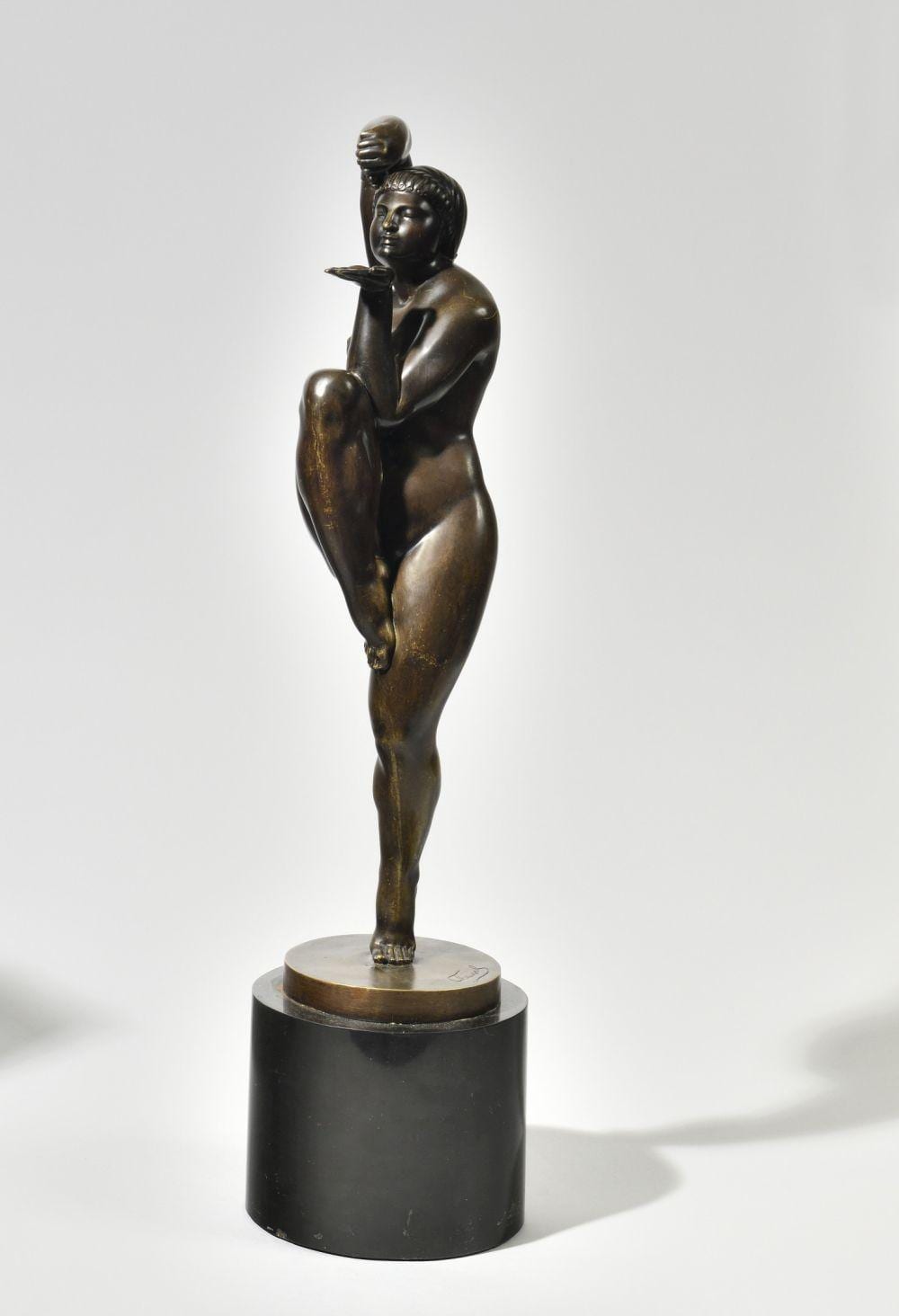 Georges Chauvel comparable auction result: georges chauvel 1886 1962 danseuse la grappe de raisin scul