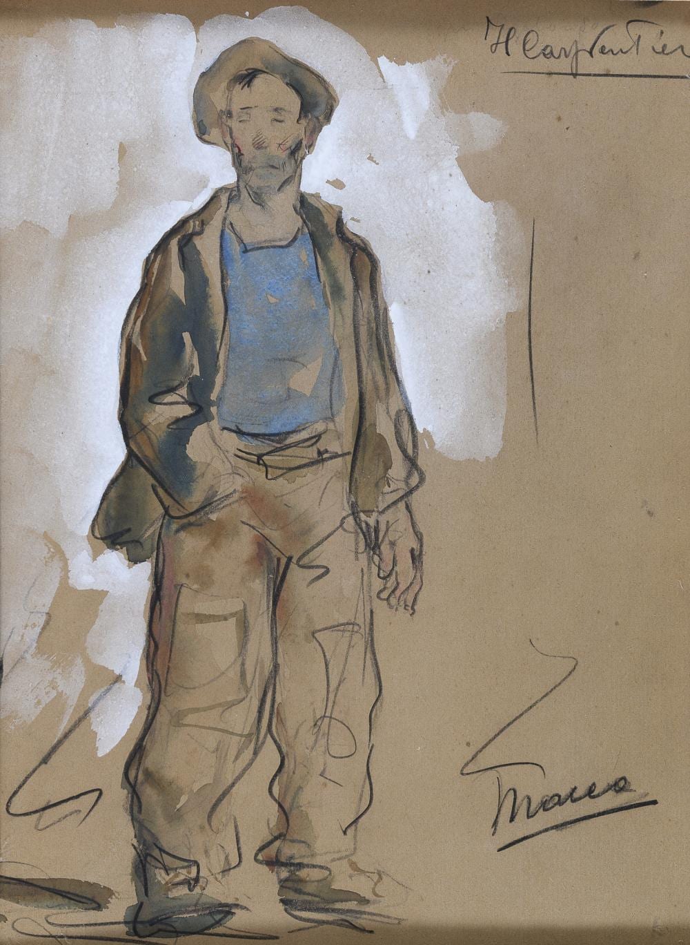 Maceo Casadei comparable auction result: mixed media by maceo casadei