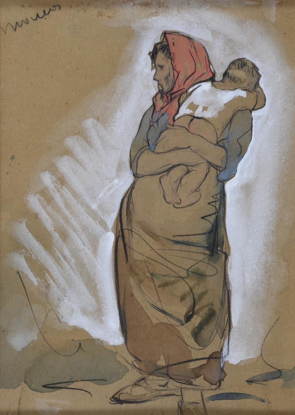 Maceo Casadei comparable auction result: mixed media by maceo casadei