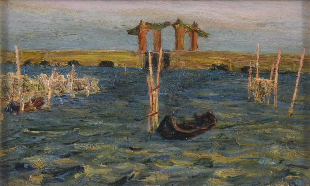 Antonio Carbonati comparable auction result: oil painting by antonio carbonati