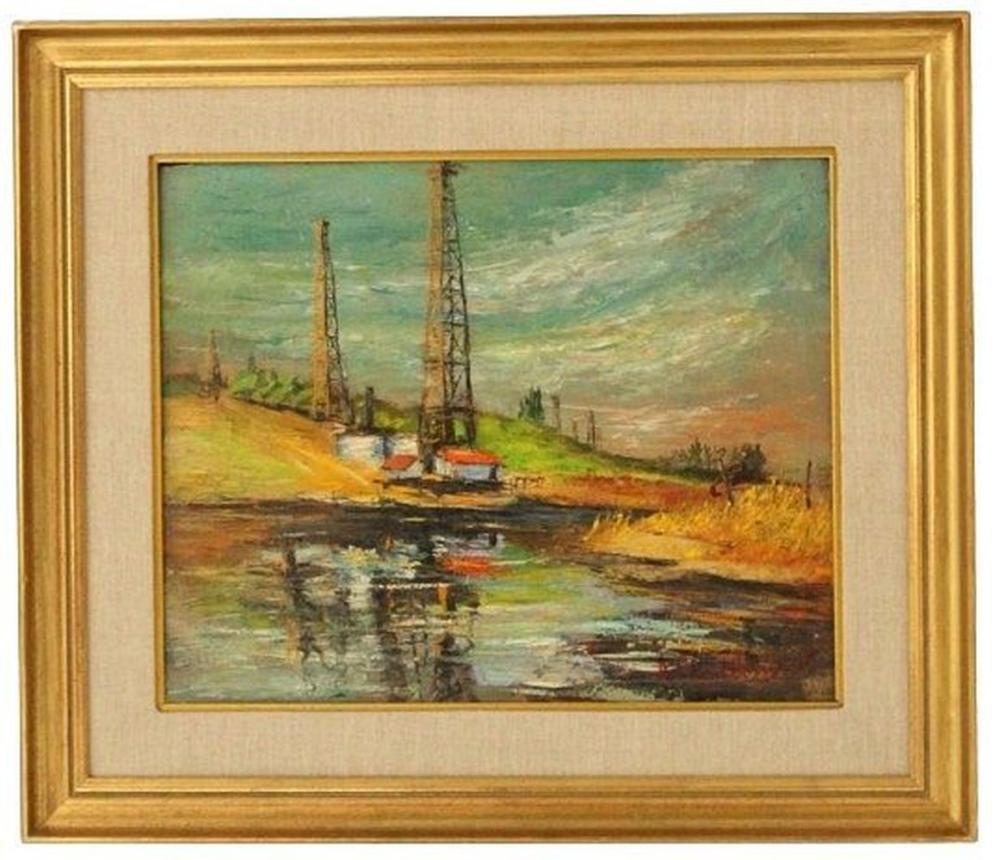 Alfred Chadbourn comparable auction result: alfred chadbourn 1921 1998 american oil canvas