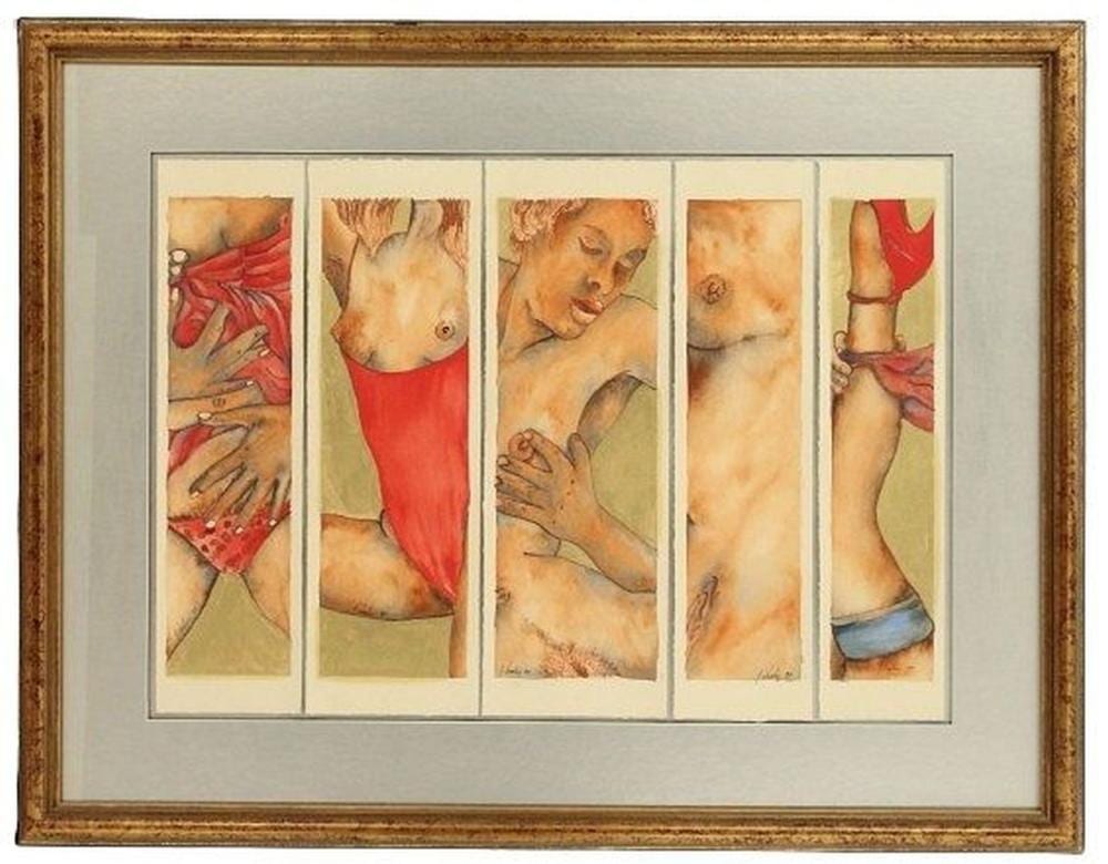 john verling 1943 2009 irish watercolor · Sarasota Estate Auction · 2024-06-08 John Verling comparable auction result: john verling 1943 2009 irish watercolor