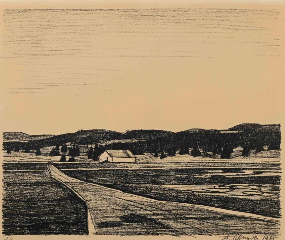 Albert Schnyder comparable auction result: albert schnyder 1898 1989 2 sheets untitled 1965 untitled 1946