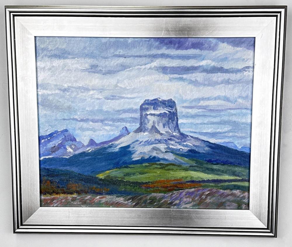 Jay Contway comparable auction result: jay contway oil on board painting