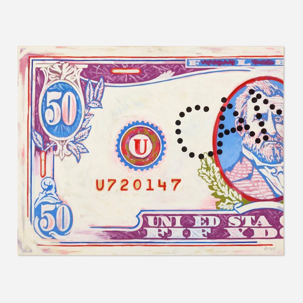 robert dowd canceled fifty · Rago Arts and Auction Center · 2024-06-11 Robert Dowd comparable auction result: robert dowd canceled fifty