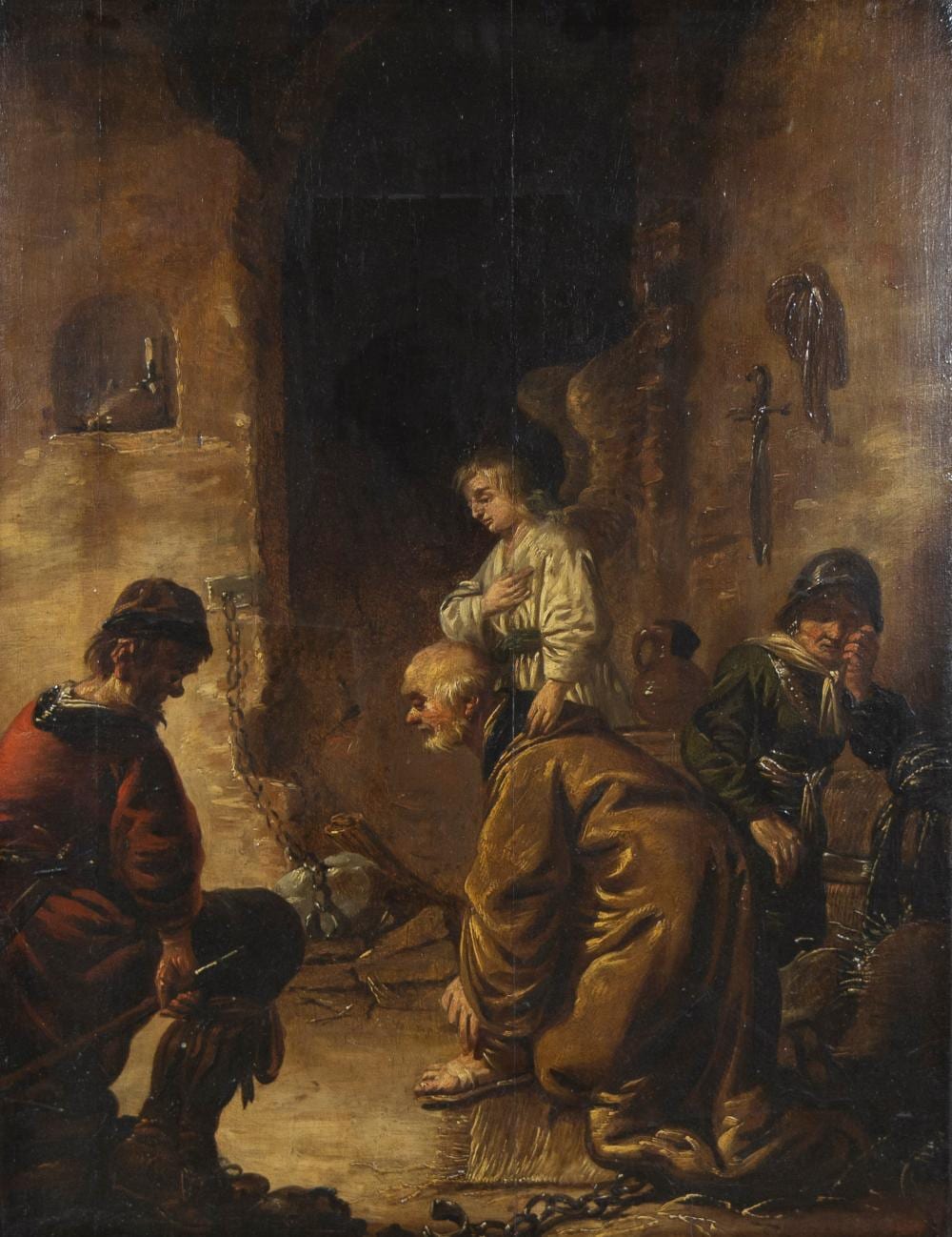 benjamin cuyp 1612 1652 oil on panel redemption of peter with exhibition label dordrechts museum · Maison Jules Veilinghuis · 2024-06-15 Benjamin Gerritsz. Cuyp comparable auction result: benjamin cuyp 1612 1652 oil on panel redemption of peter with exhibition label dordrechts museum
