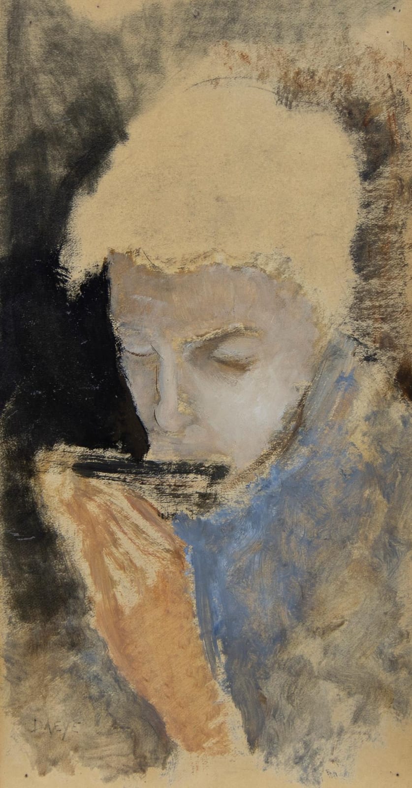 hippolyte daeye 1873 1952 oil on canvas maroufled on panel mouth harmonica player signed · Maison Jules Veilinghuis · 2024-06-15 Hippolyte Daeye comparable auction result: hippolyte daeye 1873 1952 oil on canvas maroufled on panel mouth harmonica player signed