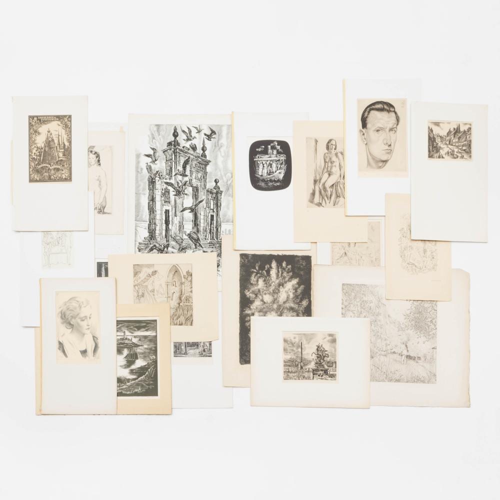 Albert Decaris comparable auction result: albert decaris 1901 1988