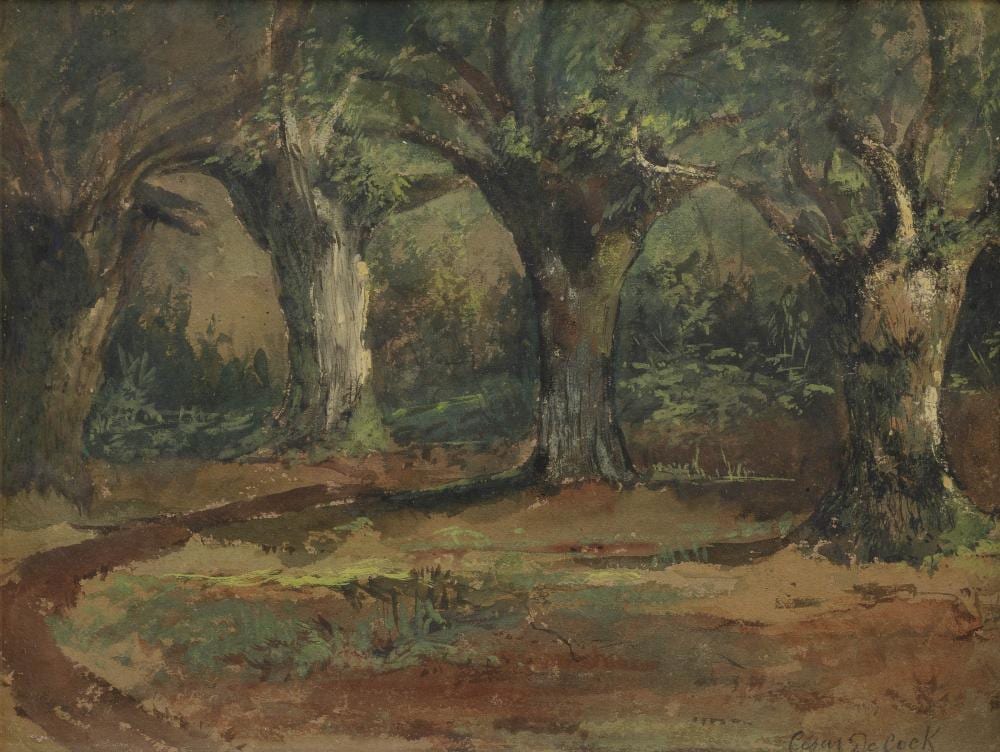 Cesar de Cock comparable auction result: cesar de cock 1823 1904