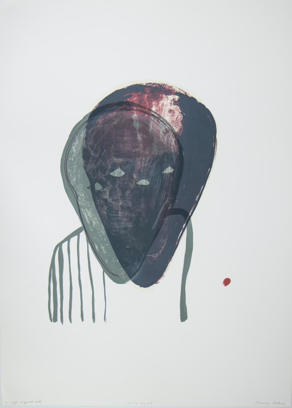 Ronny Delrue comparable auction result: ronny delrue 1957 colour lithograph untitled numbered x xxv 2000 1 signed and dated