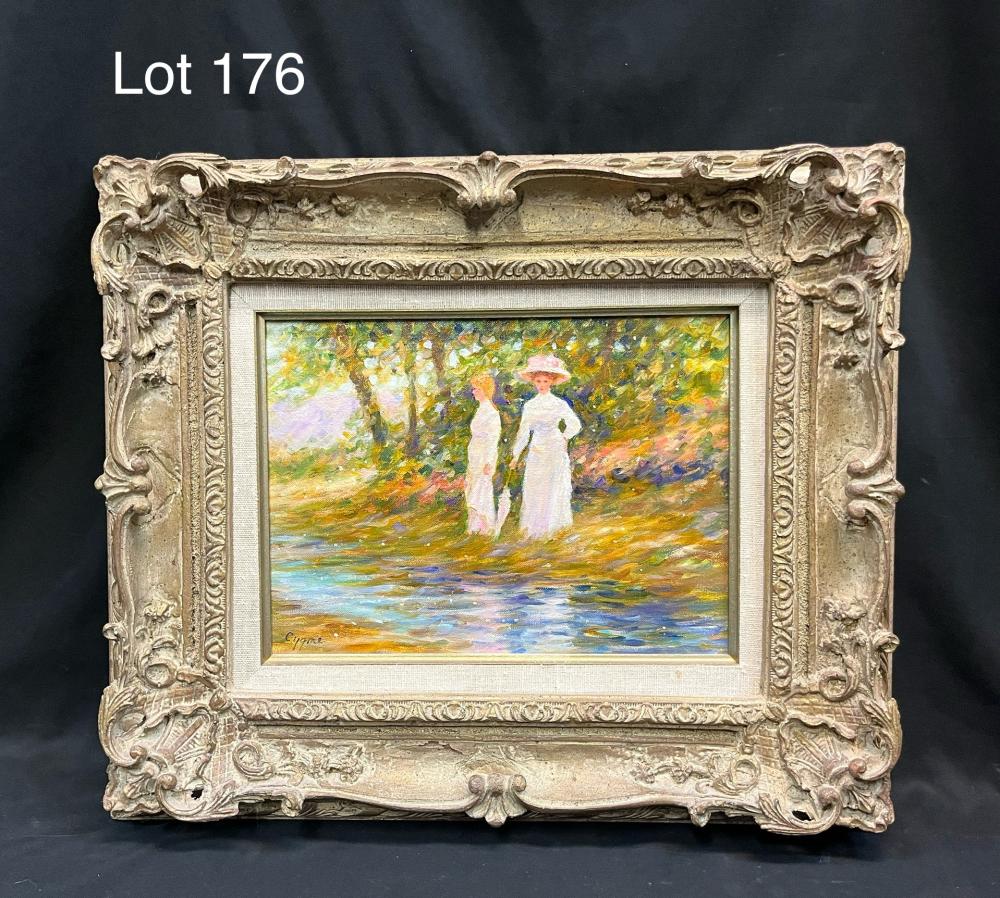 e j cygne along the sewanee oil on canvas · Embassy Auctions International · 2024-06-06 E. J. Cygne comparable auction result: e j cygne along the sewanee oil on canvas