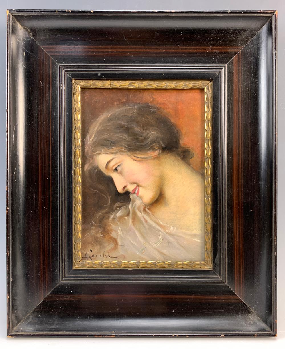 adriano cecchi 1850 1936 italian beauty · Treasureseeker Auctions LLC · 2024-06-16 Adriano Cecchi comparable auction result: adriano cecchi 1850 1936 italian beauty